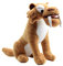 Laruokivi Lustige Nette Tier Puppe Diego Smilodon Gefüllte Plüsch Spielzeug 10'' Geschenk