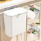 Accmuzzy Küchenabfalleimer,9 L Mülleimer,Hängender Mülleimer Küche mit Deckel für Badezimmer/Schlafzimmer,Mülleimer Wohnwagen,Komposteimer für Küche