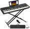 MSTNE Digital Piano 88 Keys Weighted Keyboard with Hammer Action Full Size Weighted Keyboard Piano 88 Keys with 2 x 30W Speakers Adjustable Stand Carry Case Sustain Pedal