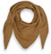 Ziona Strickschal dreieck damen, Winter Wolle Dreiecksschal weich, leichtes Dreieckstuch Herbst (Camel)