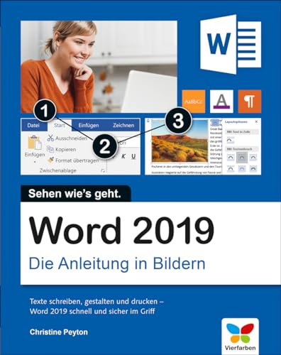 Word 2019: Die Anleitung in Bildern – seitentreues E-Book in Farbe für Fire-Tablets und Kindle-Apps