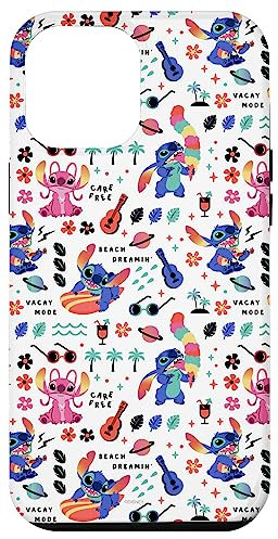 Disney Stitch and Angel Vacay Mode Print Case for iPhone 12 Pro Max