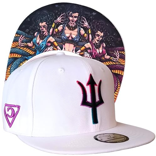 Capiche [99+ Designs] Gorra Snapback - béisbol Arte Unisex Visera Hombres señores Damas D-325 Hermanas Gorgona