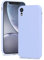 YATWIN Cover per iPhone XR, Custodia in Silicone Morbido con Tagli di Precisione per Fotocamera, Design Ultra Sottile, Protezione 360° con Bordi Rialzati, ‌Lilla‌