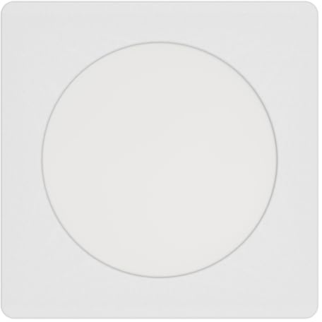 EGLO LED Einbaustrahler Fueva 6, Spot Deckenleuchte, eckiger Einbauspot | Deckenstrahler aus Kunststoff in Weiß, warmweiß-kaltweiß, 11,7 x 11,7 cm