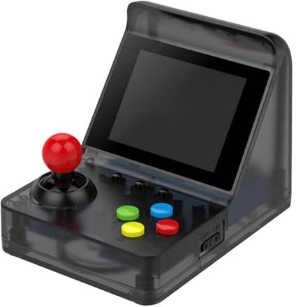 Retro Gaming Console Support 32GB Memory Card 3 Display Screen Long Lasting Battery Built-in Game