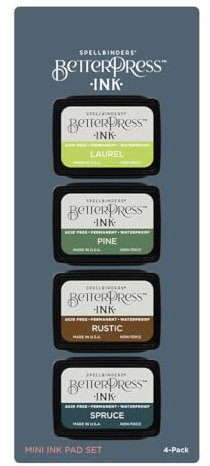 Woodlands BetterPress Ink Mini Set - 4 Pack