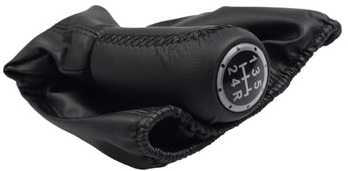 Schaltknauf Für FIAT 188 Für Punto 5 Geschwindigkeit Schaltknauf Hebel Shifter Gaitor Boot PU Leder Gear Shift Knob