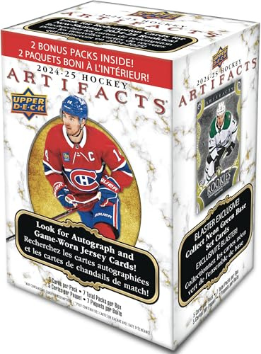 Upper Deck Sammlerkarte 2024-25 Artifacts Mass Blaster (Retail) - 36 Count