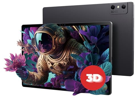 ZTE Nubia Pad 3D 5G. Tablet 12.4” 3D | Snapdragon 888 | 8GB RAM + 128GB ROM | Cámara 16MP + 8MP | Batería 9070mAh | Carga Rápida 30W | Android 12