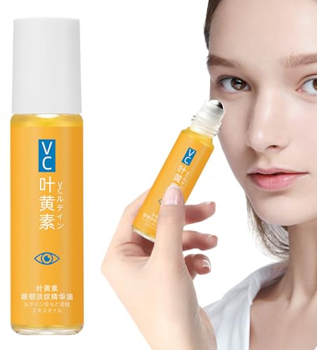 Lutein Anti-Falten serums Öl | 8ml Straffende Augenessenzöl | Lutein Eyeessences Oil | VC Antifalten serums | Vc Lutein Anti Falten öl | Tränensäcke, Schwellungen & Augenringe Entfernen, Augenpflege