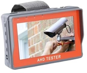 CCTV-Tester, Tragbarer CCTV-Tester IV8W 8MP AHD/CVI/TVI Mini-Monitor-Kameratester VGA-Eingang Videokabeltester Sicherheitskameratester(IV7A)