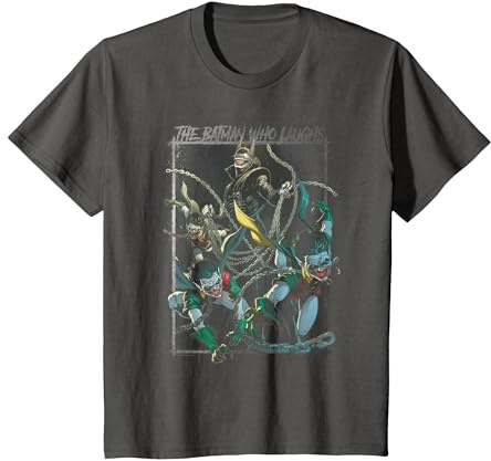 Batman Who Laughs T-Shirt, Kinder, Anthrazit, 92