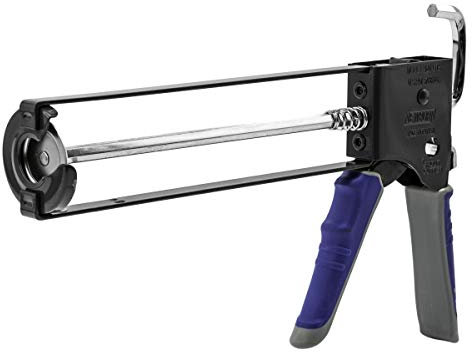 Newborn 920-GTS Smooth Hex Rod Parallel Frame Caulking Gun with Gator Trigger Comfort Grip, 1/10 Gallon Cartridge, 10:1 Thrust Ratio