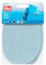 Prym Patches denim for ironing/sewing on 14x10 cm light blue, Cotton, 14 x 10 cm, Blu Chiaro, 2 pezzi