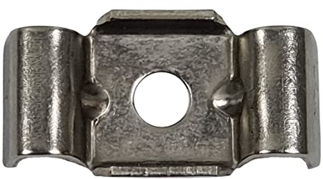 DVM Doppelstabmattenklemme Butterfly V2A Edelstahl 100 Stück
