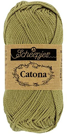 Scheepjes - Scheepjes Catona 395 Willow Yarn - 1x25g