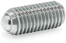Ganter Normelemente GN 615.3-M24-KSN - Federnde Druckstücke mit Innensechskant, Silber