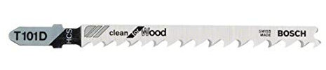Bosch T 101 D Clean for Wood Jigsaw Blades Pack of 5