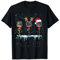 Weihnachten Rotwein - Frohe Weihnachten Rentier T-Shirt