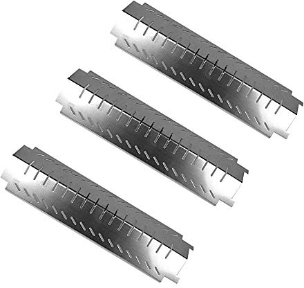 Attachcooking Lot de 3 pièces de rechange pour grille à gaz en acier inoxydable pour diffuseur de plaque chauffante pour grille par FirePlus, Fire Mountain, Char-Broil, CosmoGrill, Campingaz et autres