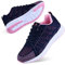 Youecci Femmes Baskets de Courses Running Chaussures de Sport Outdoor D'athlétisme Sports Course Fitness Gym Athlétique Sneaker Rose Bleu 38 EU