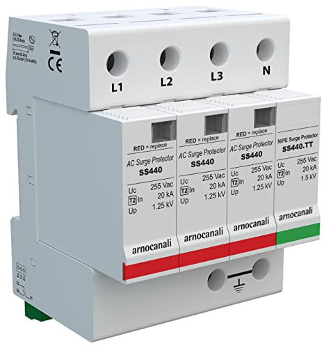 Arnocanali - Scaricatore sovratensione T2 3+1p