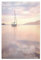 artboxONE Poster 30x20 cm Natur Segelboot in Pastell hochwertiger Design Kunstdruck - Bild segelboot Boat Boot