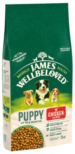 James Wellbeloved Dog Puppy Chicken & Rice 15kg