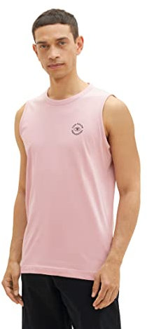 TOM TAILOR 1037261 Débardeur, 11055-Rose Morning, XXL Homme