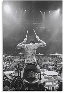 XINGSHANG Travis Barker Bühnenkunst-Poster, Malerei, Leinwand, Wandkunst, Wohnzimmer, Poster, Gemälde, 30 x 45 cm