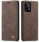QLTYPRI Hülle für Samsung Galaxy A33 5G, Vintage Dünne Handyhülle mit Kartenfach Geld Slot Ständer PU Ledertasche TPU Bumper Wallet Case Flip Schutzhülle Kompatibel mit Samsung A33 - Kaffee Braun
