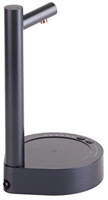 Pompa Elettrica da Tavolo Per Bottiglia D'acqua, Erogatore Automatico Portatile di Acqua Potabile con Ricarica USB, Erogatore D'acqua Senza Fili Rimovibile a 6 Velocità Per Casa E Ufficio(Nero)