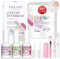 Saviland Dipping Powder Nails Set: 60g Clear Kapazität Nagel Dipping Powder Starter Set,Dipping Powder Farbe mit 3PCS Dipping Powder Liquid Set Maniküre Dip Nägel Tools Kit für Nägel Maniküre Salon