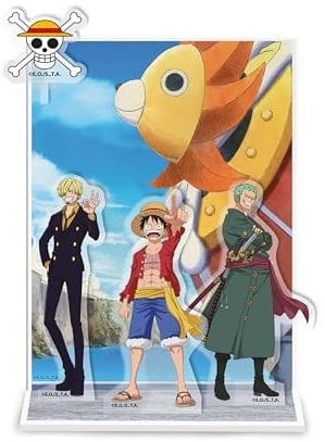 Figurine Acryl One Piece Diorama Trio