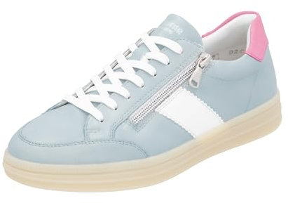 Remonte Femme D2c02 Baskets Basses, Bleu, 37 EU