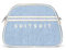 SUITSUIT - Fabulous Fifties - Chambray Blue - Kulturtasche