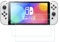 HYGMOCC Lot de 2 films de protection d'écran en verre trempé pour Nintendo Switch OLED Game Player Transparent HD Clear Anti-rayures Full Coverage Guard