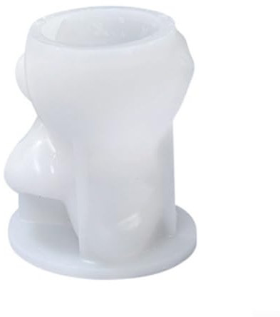 Besen Schneemann Kerze, Silikon Weihnachtskerze, für DIY handgefertigte dekorative Handwerk, Seife, Polymerton, etc