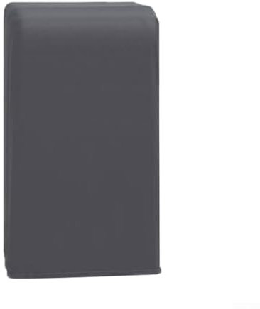 Besttoolifes Funda impermeable portátil para aire acondicionado, 40 x 46 x 75 cm, tela Oxford, protección contra el polvo, para exteriores, con cuerda ajustable, color gris