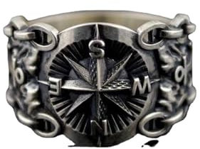 Yoimckay Anello Regolabile Aperto per Uomo e Donna - Semplice Vintage Elegante Gioiello in Rame per Ragazzi e Ragazze