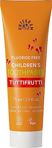 Urtekram Children's Toothpaste Tuttifrutti Fluoride Free 75 ml 12 x 75 ml