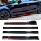 KLFDT Auto Seitenschweller Für BMW 1 Series 2 Series 3 Series E81 E82 F20 E87 E88 F46 F45 F23 F22 F44 E92 E90 E93 F30 F34,Auto Rocker-Panel-Splitter Seitenschürze Seitenrock Flügel Diffusor
