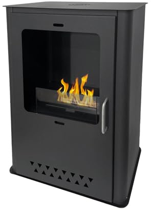 Stufa a Bioetanolo da Interno 50x30x68 cm Luisa