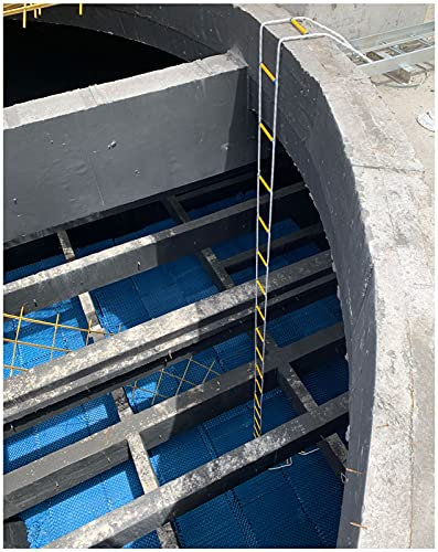 JYHHGDS Strickleiter, Strickleiter für Erwachsene, Notleitern, Feuerleiter, Sicherheitsleiter, reißfest, Flucht aus dem Fenster/3 Meter
