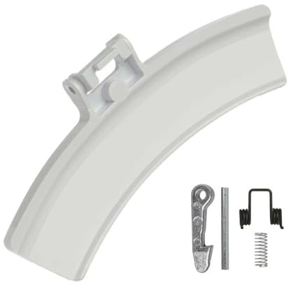 Masterpart Poignée de porte de sèche-linge - Kit de ressort - Compatible avec sèche-linge Electrolux