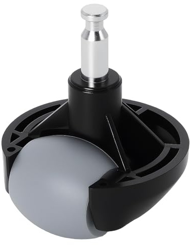 Jegehoyo Roue avant, roue avant silencieuse, roue avant, pneu pour Lefant M210/M210S/M210B/M210P/M213/M213S, pour OKP K2/K3/K3A/K4/K5/L1 Aspirateur robot