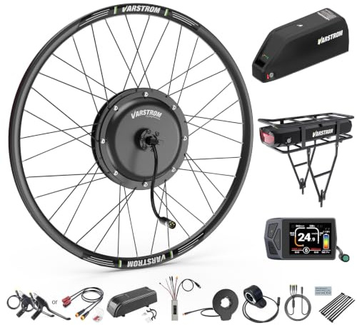 48V E-Bike Umbausatz 26 27,5 29 Zoll JYLT Vorderrad & Hinterrad Nabenmotor | Optionaler Akku & Display, geeignet für Pendelszenarien, Umrüstung für Mountainbike Pendler Offroad-Fahrer