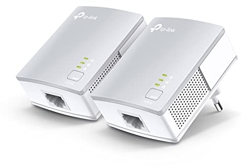 TP-Link TL-PA411KIT Powerline Adapter Starter Kit, 500 Mbps, 2 Pezzi