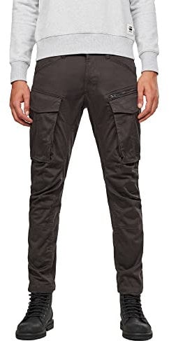 G-STAR Hombres Rovic Zip 3D Regular Tapered Pants, Gris (Raven D02190-5126-976), 35W / 32L